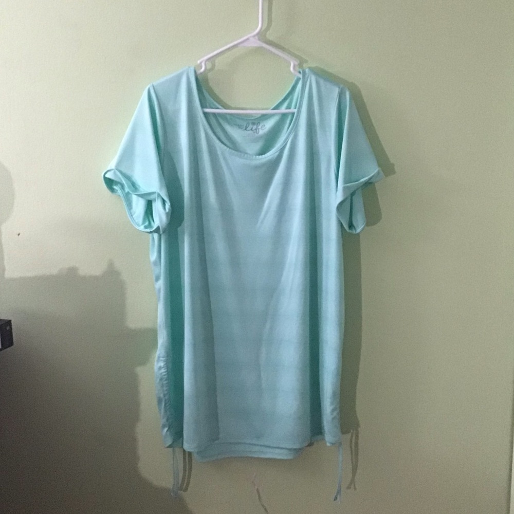 Light blue shirt